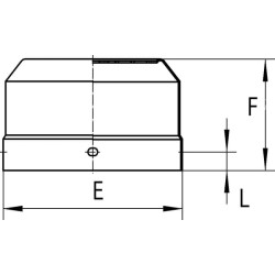 Ventiliatoriaus dangtelis 1 fazei EM910001W2AKR