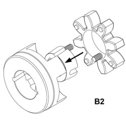 Stebulė GG HRC 280, TL 3525 F HRCB280FTL