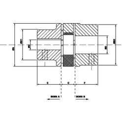 Spidex stebulė ALU A24B 24H7 A243224ALU