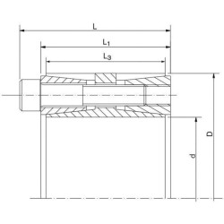 Fiksavimo mazgas RFN70150180X235