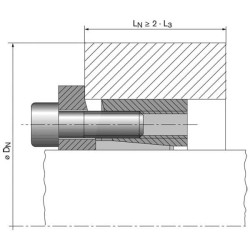 Fiksavimo mazgas RFN7013160X90
