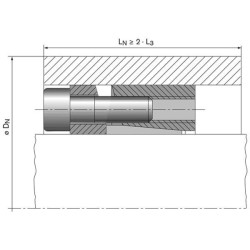 Fiksavimo mazgas RFN7013030X55