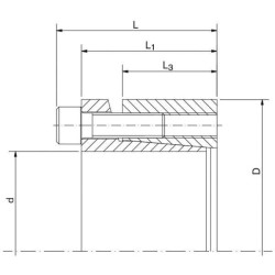 Fiksavimo mazgas RFN7013030X55
