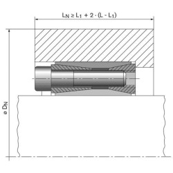 Fiksavimo mazgas RFN7014190X260