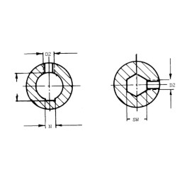 Vienos jungties EDS30032100