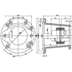 Varpo korpusas SAE-B - HONDA KPSBAA01