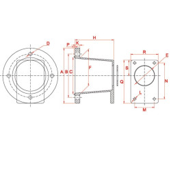 Varpo korpusas, dydis 1 / 5–13,5 kW LB152U1P
