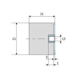 Vibracijos slopintuvas TYPE E 4020E55