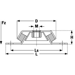 Mašinos kojelės tipas HD HD35060M16