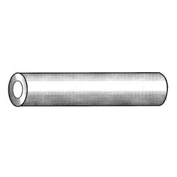 Tuščiaviduris strypas, lieto poliamido, vidinis Ø25 mm, išorinis Ø45 mm, 1 m Kramp NL4525