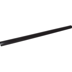 Strypas POM-C juodas, išorinis Ø70 mm, 1 m Kramp POMC70BL