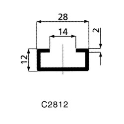 Cinkuotas C profilis 2812 GSHP2812