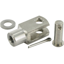 Šaša M10x1.25 nerūdijantis plienas GM10125CR