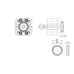 Centravimo įvorė TR3232