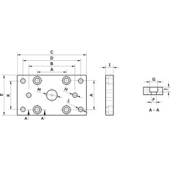 Flanšo tvirtinimas FA50PN