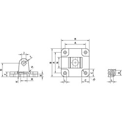 Pasukamas flanšas SFD50PN