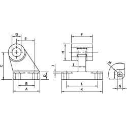 Šakotinė pėda CF125PN