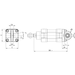 Pasukamas flanšas R4140
