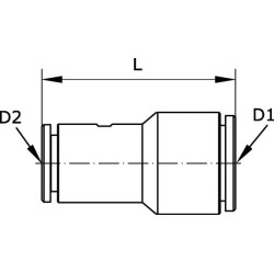 Įspaudžiama jungtis 8-4 mm SC84P