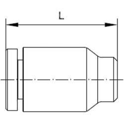 Įspaudžiama jungtis PC8P