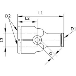Įspaudžiama jungtis MYC644P