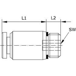 Įspaudžiama jungtis MSC4M7B