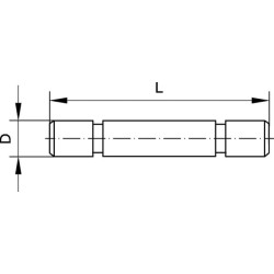 Įspaudžiama jungtis tiesi 10 mm PIE1010B