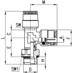 T formos įspaudžiama jungtis 64421214