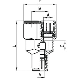 Įspaudžiama jungtis 65608