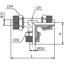 T formos užspaudžiama jungtis TCPO10