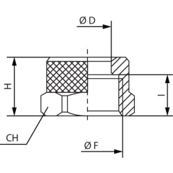 Užspaudžiama veržlė NUTPO8