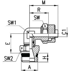 L formos užspaudžiama jungtis 15418618