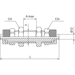 Pertvaros jungtis, užspaudžiama BHPO10