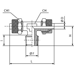 T formos užspaudžiama jungtis TCCPOT1038