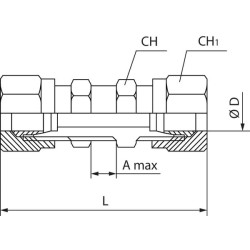 Pertvaros užspaudimo žiedų pora BHCR10