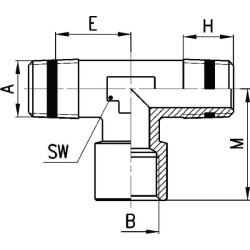 T formos jungtis S20901212