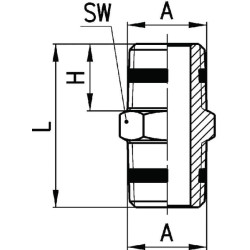Vamzdžio nipelis S250038