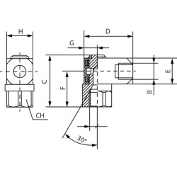 Rotacinė jungtis RJ14