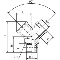 Y formos jungtis YFMF12