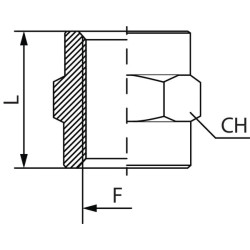 Vamzdžių jungtis PC3838P