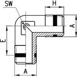 Alkūnės jungtis S201012