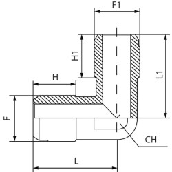 Alkūnės jungtis EMM18