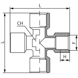 Kryžminė jungtis XFFFF18