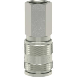 Q-Rel jungtis su 3/8" BSP vidiniu sriegiu, vidiniu sriegiu (ESAI38I)