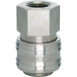 Q-Rel jungtis su 3/8" BSP vidiniu sriegiu / išoriniu sriegiu ESN38I