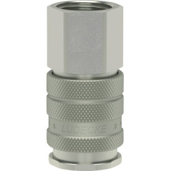 Q-Rel jungtis su 3/8" BSP vidiniu sriegiu / išoriniu sriegiu ESIG38I