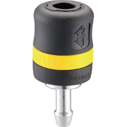 Greito atjungimo apsauginė jungtis su 8 mm žarnos antgaliu ASG061808