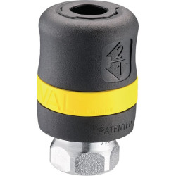 Greito atjungimo apsauginė jungtis, 1/4 colio BSP vidinis sriegis, ASG061101