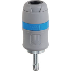 Greito atjungimo apsauginė jungtis su 8 mm žarnos antgaliu IRG061808