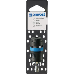 Greito atjungimo apsauginė jungtis su 10 mm žarnos antgaliu ISG061810P001